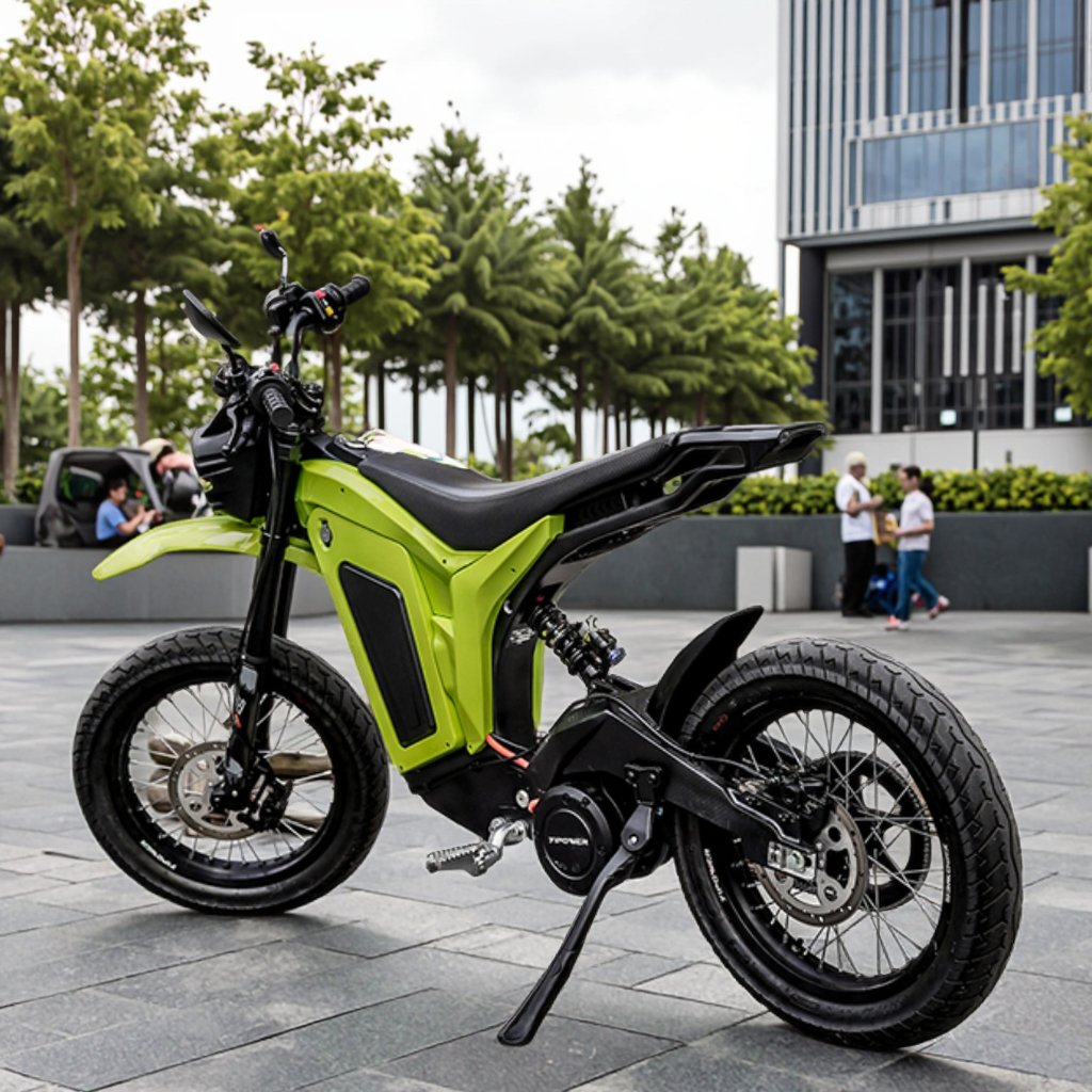Factory Price Central Motor Electric Racing Motorcycle Dirt E-Bike 320Nm Torque With 72V45Ah Lithium Battery Wholesale